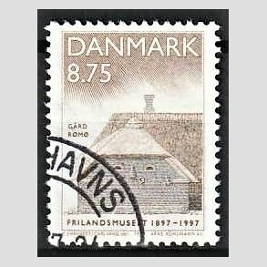 FRIMRKER DANMARK | 1997 - AFA 1142 - Frilandsmuseet 100 r - 8,75 Kr. flerfarvet - Pnt Stemplet