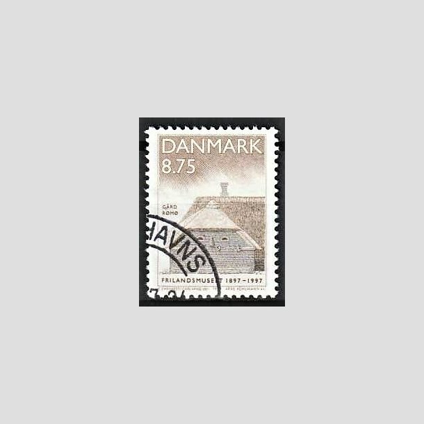 FRIMRKER DANMARK | 1997 - AFA 1142 - Frilandsmuseet 100 r - 8,75 Kr. flerfarvet - Pnt Stemplet