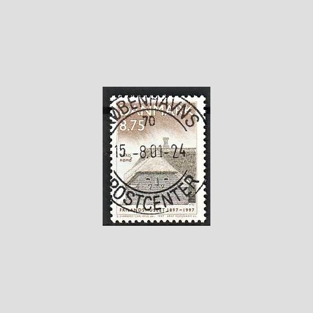 FRIMRKER DANMARK | 1997 - AFA 1142 - Frilandsmuseet 100 r - 8,75 Kr. flerfarvet - Pnt Stemplet