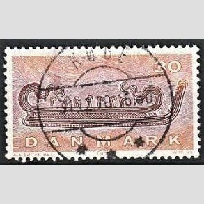 FRIMRKER DANMARK | 1970 - AFA 503 - Dansk skibsfart - 30 re lysbrun/rdbrun - Lux Stemplet Kge