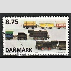 FRIMRKER DANMARK | 1995 - AFA 1105 - Dansk legetj - 8,75 Kr. flerfarvet - Pnt Stemplet