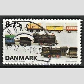 FRIMRKER DANMARK | 1995 - AFA 1105 - Dansk legetj - 8,75 Kr. flerfarvet - Pnt Stemplet