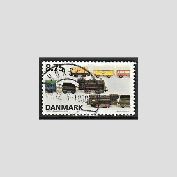 FRIMRKER DANMARK | 1995 - AFA 1105 - Dansk legetj - 8,75 Kr. flerfarvet - Pnt Stemplet