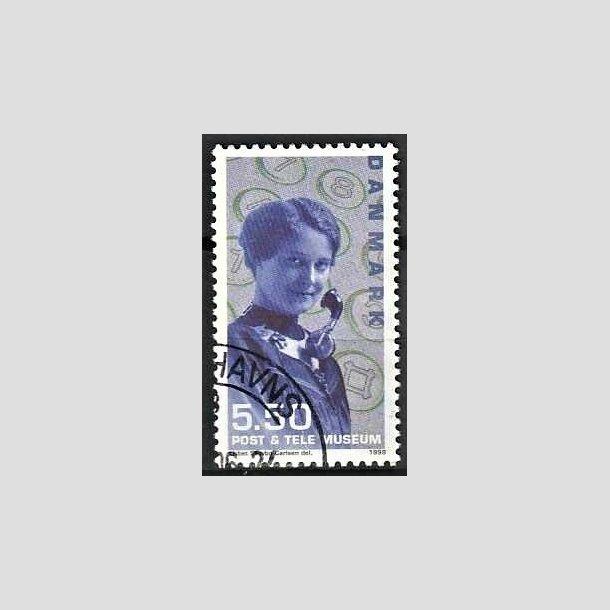 FRIMRKER DANMARK | 1998 - AFA 1178 - Post og Tele museet - 5,50 Kr. Telefonistinde - Pnt Stemplet