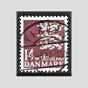 FRIMRKER DANMARK | 1982 - AFA 753 - Rigsvben 14 Kr. brun - Lux Stemplet Viborg
