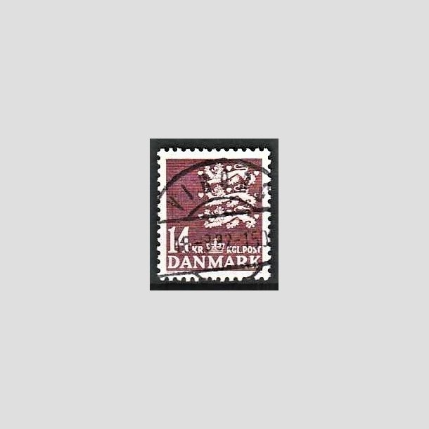 FRIMRKER DANMARK | 1982 - AFA 753 - Rigsvben 14 Kr. brun - Lux Stemplet Viborg