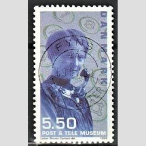 FRIM�RKER DANMARK | 1998 - AFA 1178 - Post og Tele Museet - 5,50 Kr. flerfarvet - Pragt Stemplet
