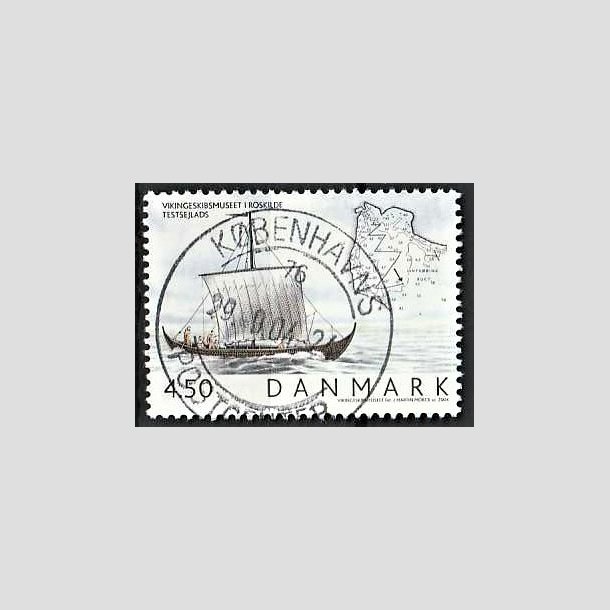 FRIMRKER DANMARK | 2004 - AFA 1400 - Vikingeskibsmuseet - 4,50 Kr. Testsejlads - Pragt Stemplet Kbenhavn