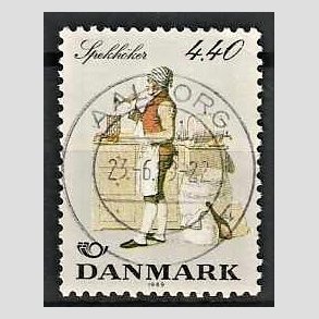FRIM�RKER DANMARK | 1989 - AFA 937 - Folkedragter - 4,40 Kr. flerfarvet - Pragt Stemplet