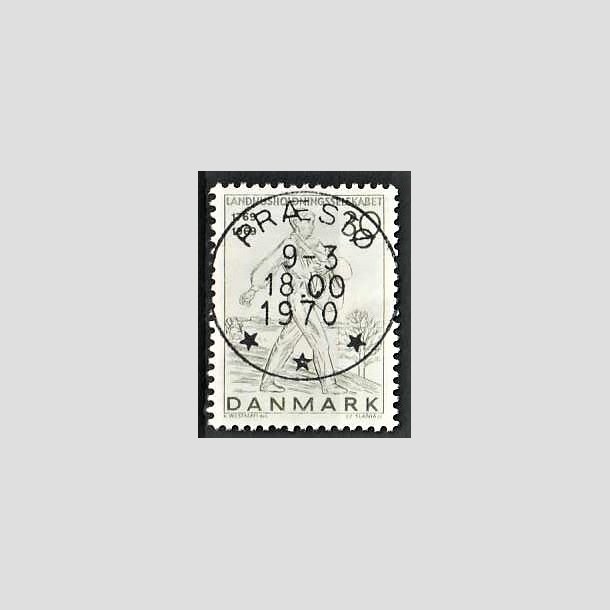 FRIMRKER DANMARK | 1969 - AFA 477 - Landhusholdningsselskabet 200 r - 30 re grn - Pragt Stemplet Prst