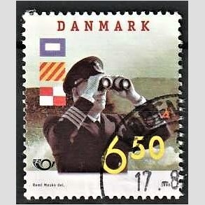 FRIMRKER DANMARK | 1998 - AFA 1181 - Nordenfrimrker: Sfart - 6,50 Kr. flerfarvet - Pnt Stemplet