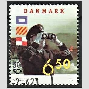 FRIMRKER DANMARK | 1998 - AFA 1181 - Nordenfrimrker: Sfart - 6,50 Kr. flerfarvet - Pnt Stemplet