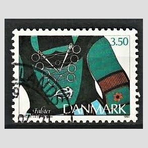 FRIMRKER DANMARK | 1993 - AFA 1053 - Almuesmykker - 3,50 Kr. flervarvet - Pnt Stemplet