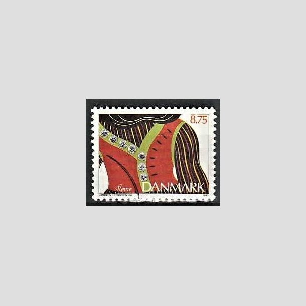 FRIMRKER DANMARK | 1993 - AFA 1056 - Almuesmykker - 8,75 Kr. flerfarvet - Pnt Stemplet