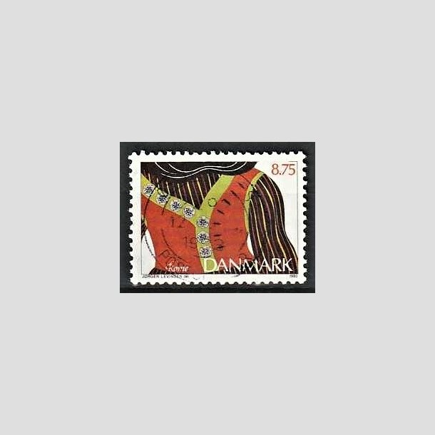 FRIMRKER DANMARK | 1993 - AFA 1056 - Almuesmykker - 8,75 Kr. flerfarvet - Pnt Stemplet