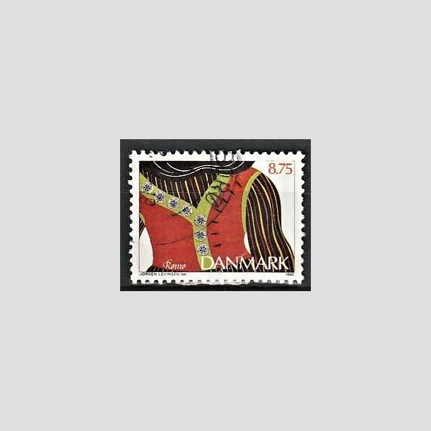 FRIMRKER DANMARK | 1993 - AFA 1056 - Almuesmykker - 8,75 Kr. flerfarvet - Pnt Stemplet