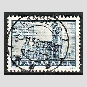 FRIM�RKER DANMARK | 1936 - AFA 233 - Reformationen 30 �re bl� - Lux Stemplet Randers
