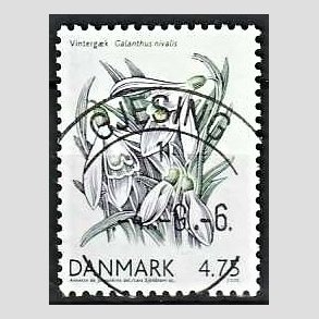 FRIM�RKER DANMARK | 2006 - AFA 1455 - For�rsblomster - 4,75 Kr. Vinterg�k - Pragt Stemplet