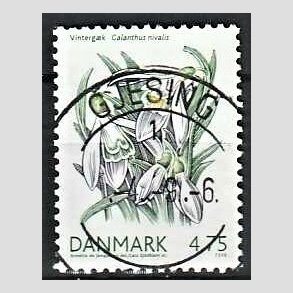 FRIM�RKER DANMARK | 2006 - AFA 1455 - For�rsblomster - 4,75 Kr. Vinterg�k - Pragt Stemplet
