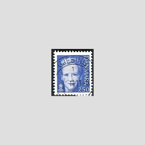 FRIMRKER DANMARK | 2005 - AFA 1413 - Dronning Margrethe II - 7,50 bl - Pragt Stemplet Esbjerg