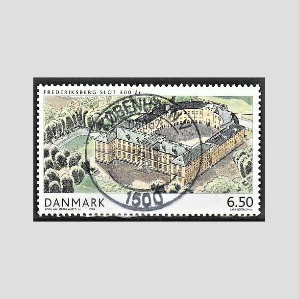 FRIMRKER DANMARK | 2004 - AFA 1393 - Frederiksberg Slot - 6,50 Kr. flerfarvet - Pragt Stemplet Kbenhavn V