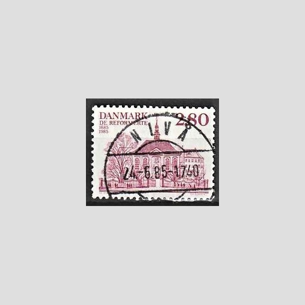 FRIMRKER DANMARK | 1985 - AFA 825 - Reformerte meninghed 300 r - 2,80 Kr. rosa - Pragt Stemplet Niv