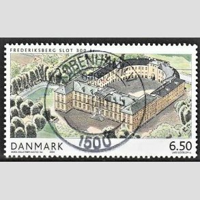 FRIM�RKER DANMARK | 2004 - AFA 1393 - Frederiksberg Slot - 6,50 Kr. flerfarvet - Pragt Stemplet K�benhavn V