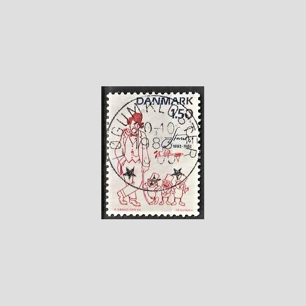 FRIMRKER DANMARK | 1982 - AFA 761 - Storm P. - 1,50 Kr. rd/bl - Pragt Stemplet Lgum kloster