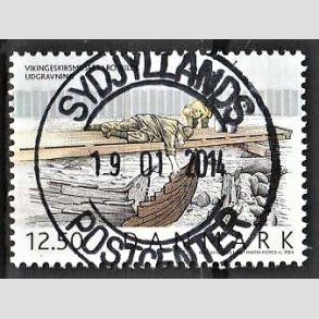 FRIM�RKER DANMARK | 2004 - AFA 1403 - Vikingeskibsmuseet - 12,50 Kr. Udgravning - Pragt Stemplet