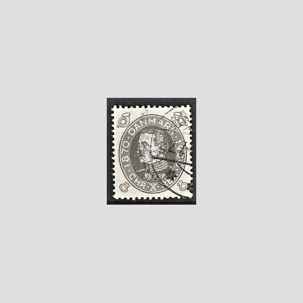 FRIMRKER DANMARK | 1930 - AFA 188 - Chr. X 60 r 8 re gr - Stemplet