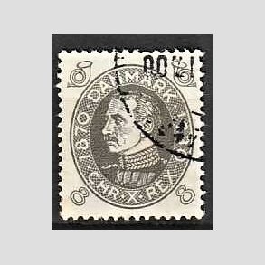 FRIMRKER DANMARK | 1930 - AFA 188 - Chr. X 60 r 8 re gr - Stemplet
