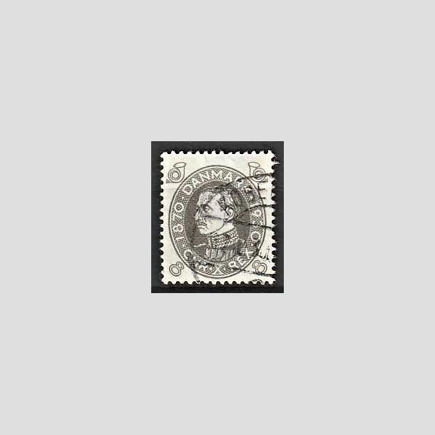 FRIMRKER DANMARK | 1930 - AFA 188 - Chr. X 60 r 8 re gr - Stemplet