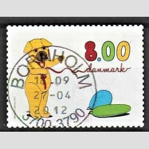 FRIM�RKER DANMARK | 2011 - AFA 1669 - B�rne-tv - 6,00 Kr. flerfarvet - Lux Stemplet Bornholm