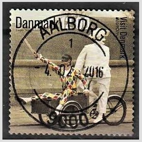 FRIM�RKER DANMARK | 2012 - AFA 1696 - Visit Danmark - 12,00 Kr. flerfarvet - Pragt Stemplet Aalborg