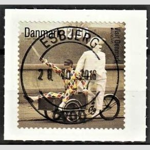 FRIM�RKER DANMARK | 2012 - AFA 1696 - Visit Danmark - 12,00 Kr. flerfarvet - Pragt Stemplet Esbjerg