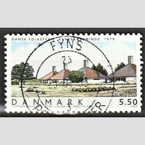 FRIM�RKER DANMARK | 2002 - AFA 1334 - Danske boliger I. - 5,50 Kr. Dansk Folkeferie - Pragt Stemplet