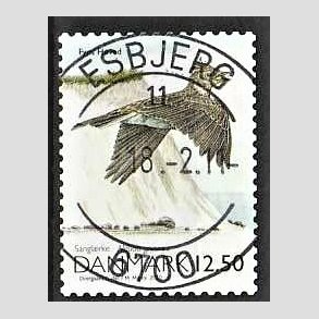 FRIMRKER DANMARK | 2010 - AFA 1602E - Danmarks natur - 12,50 Kr. flerfarvet - Lux Stemplet Esbjerg