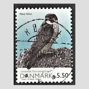FRIM�RKER DANMARK | 2009 - AFA 1572 - Danmarks natur II - 5,50 Kr. flerfarvet - Pragt Stemplet R�nne