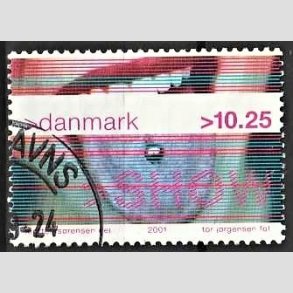 FRIMRKER DANMARK | 2001 - AFA 1290 - Ungdomskultur - 10,25 Kr. SHOW - Pnt Stemplet