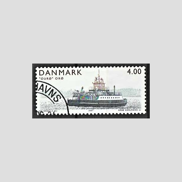 FRIMRKER DANMARK | 2001 - AFA 1300 - frger - 4,00 Kr. Our - Pnt Stemplet