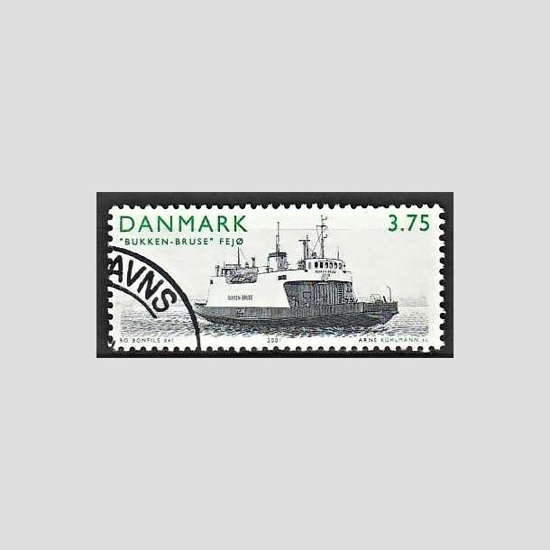 FRIMRKER DANMARK | 2001 - AFA 1299 - frger - 3,75 Kr. Bukken-Bruse - Pnt Stemplet