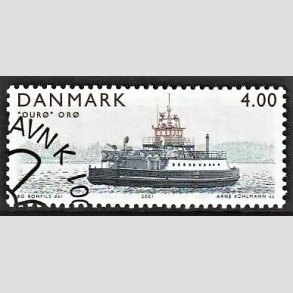 FRIMRKER DANMARK | 2001 - AFA 1300 - frger - 4,00 Kr. Our - Pnt Stemplet