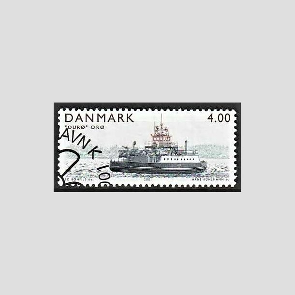 FRIMRKER DANMARK | 2001 - AFA 1300 - frger - 4,00 Kr. Our - Pnt Stemplet