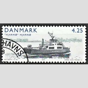 FRIMRKER DANMARK | 2001 - AFA 1301 - frger - 4,25 Kr. Hjarn - Pnt Stemplet