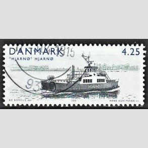 FRIMRKER DANMARK | 2001 - AFA 1301 - frger - 4,25 Kr. Hjarn - Pnt Stemplet