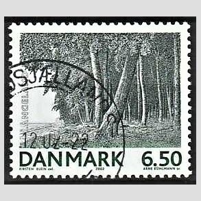 FRIMRKER DANMARK | 2002 - AFA 1317 - Landskabsbilleder - 6,50 Kr. Langeland - Pnt Stemplet