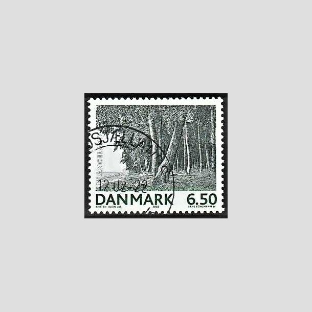 FRIMRKER DANMARK | 2002 - AFA 1317 - Landskabsbilleder - 6,50 Kr. Langeland - Pnt Stemplet