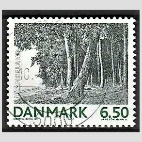 FRIMRKER DANMARK | 2002 - AFA 1317 - Landskabsbilleder - 6,50 Kr. Langeland - Pnt Stemplet