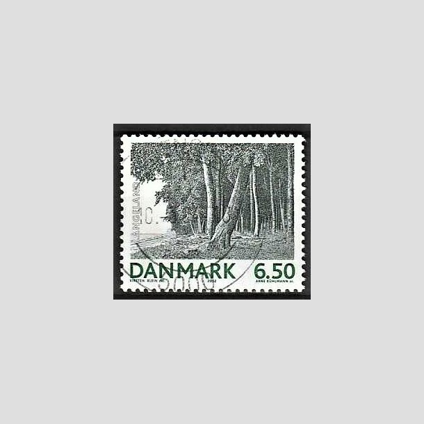 FRIMRKER DANMARK | 2002 - AFA 1317 - Landskabsbilleder - 6,50 Kr. Langeland - Pnt Stemplet