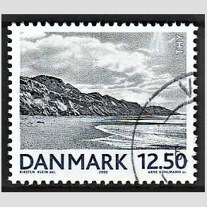 FRIMRKER DANMARK | 2002 - AFA 1318 - Landskabsbilleder - 12,50 Kr. Thy - Pnt Stemplet